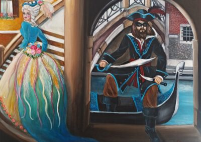 Licht und Schatten – Karneval Venedig